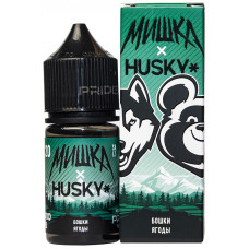 Жидкость Мишка Husky Salt 30 мл Бошки Ягоды 20 мг/мл