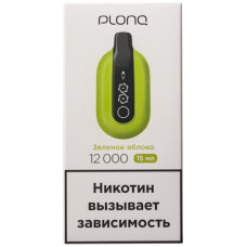 Вейп Plonq Ultra 12000 Зеленое Яблоко