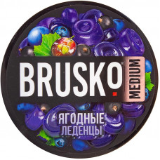 Смесь Brusko 50 гр Medium Ягодные Леденцы (кальянная без табака)