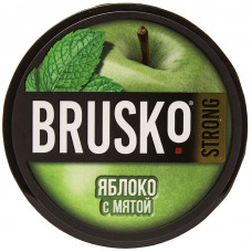 Смесь Brusko 50 гр Strong Яблоко Мята (кальянная без табака)