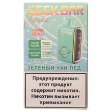 Вейп Geekbar PULSE 12000 Зеленый Чай Лед