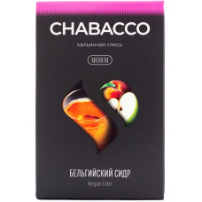 Смесь Chabacco 50 гр Medium Бельгийский Сидр Belgian Cider (кальянная без табака)